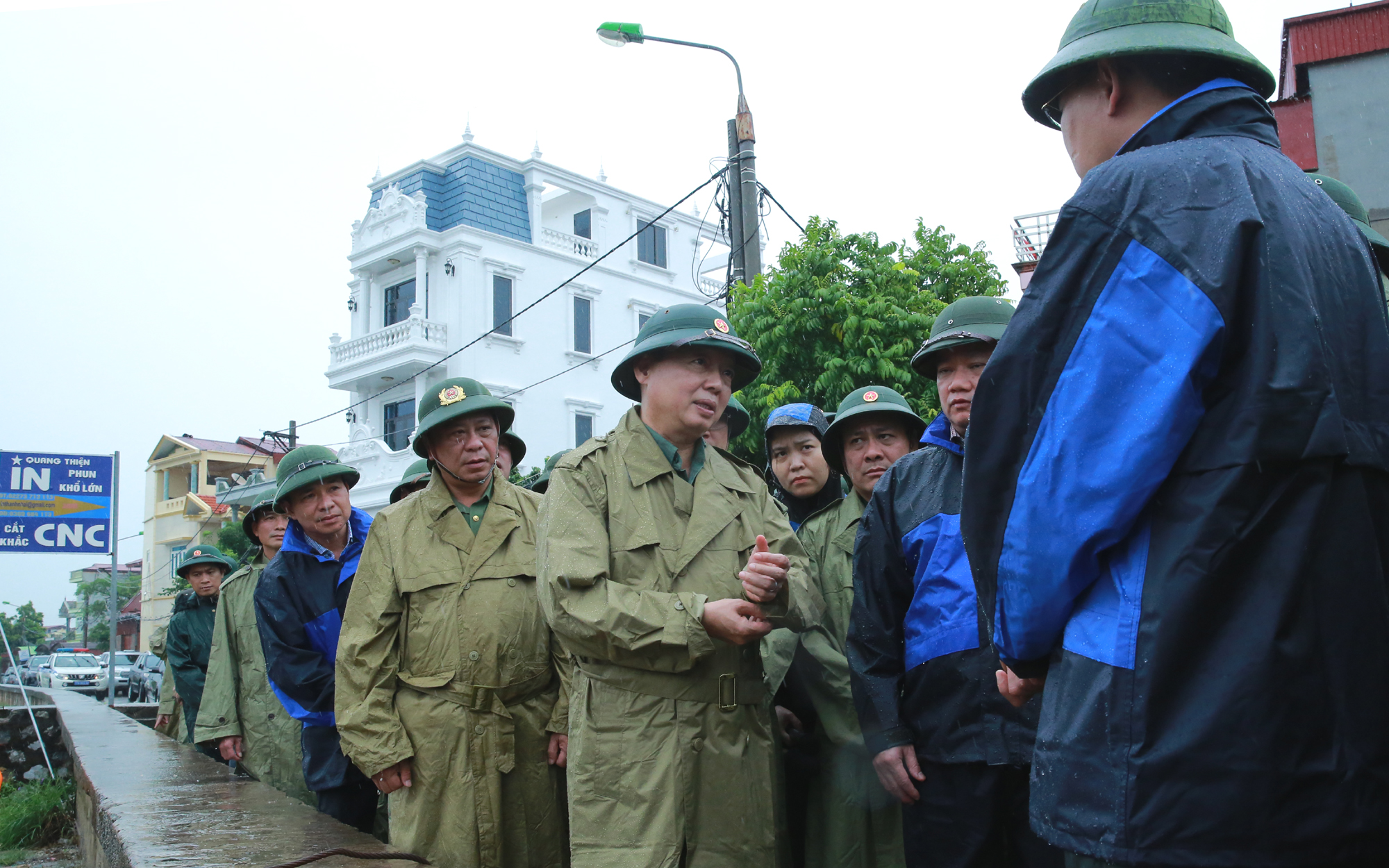 Khu vực biển cồn Vành, xã Hưng Phú đã được che chấn.