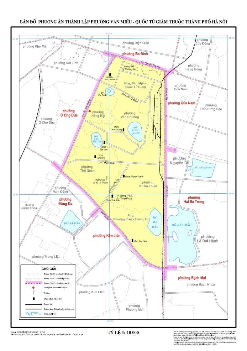 Bản đồ phường Văn Miếu - Quốc Tử Giám