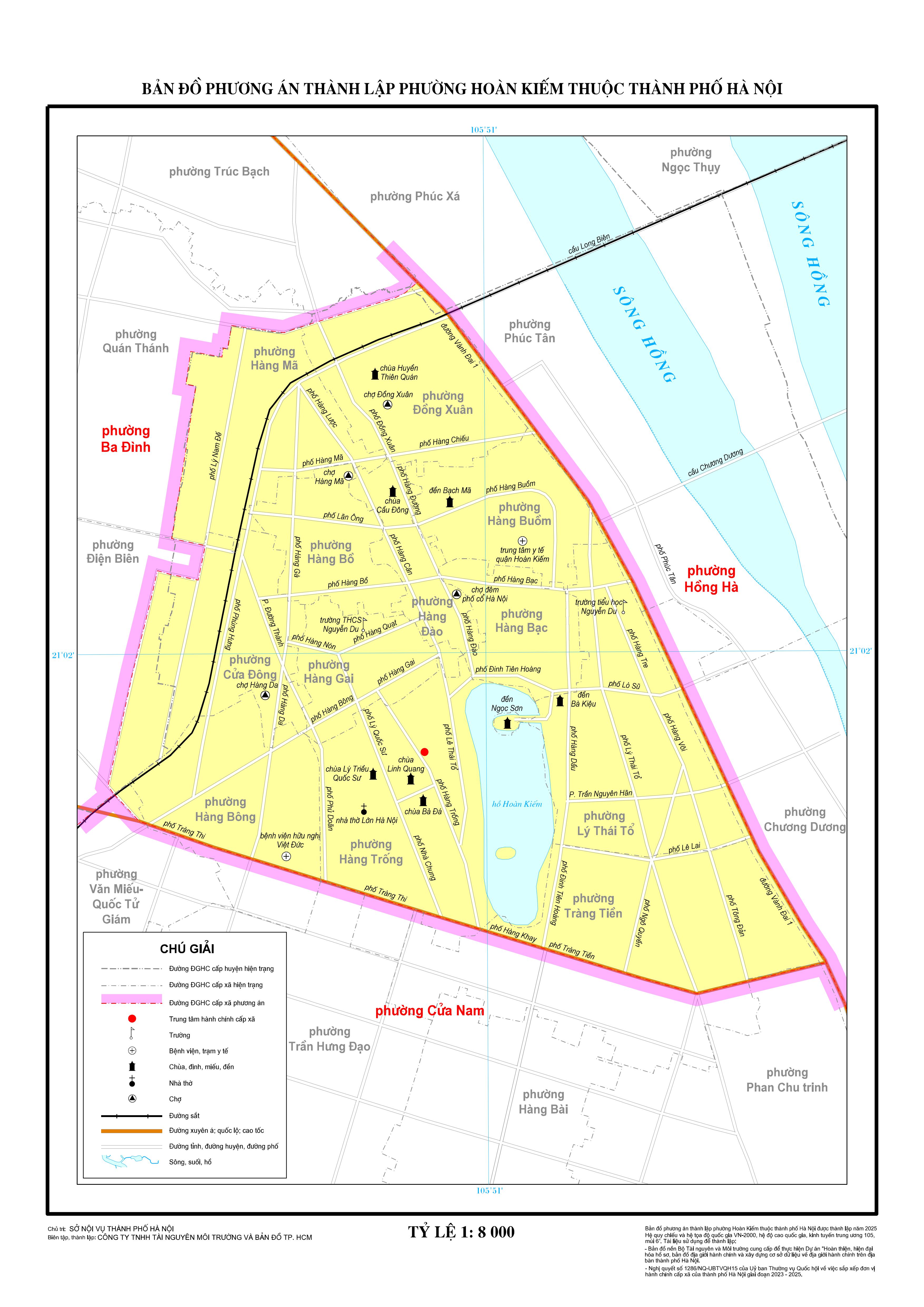 Bản đồ phường Hoàn Kiếm
