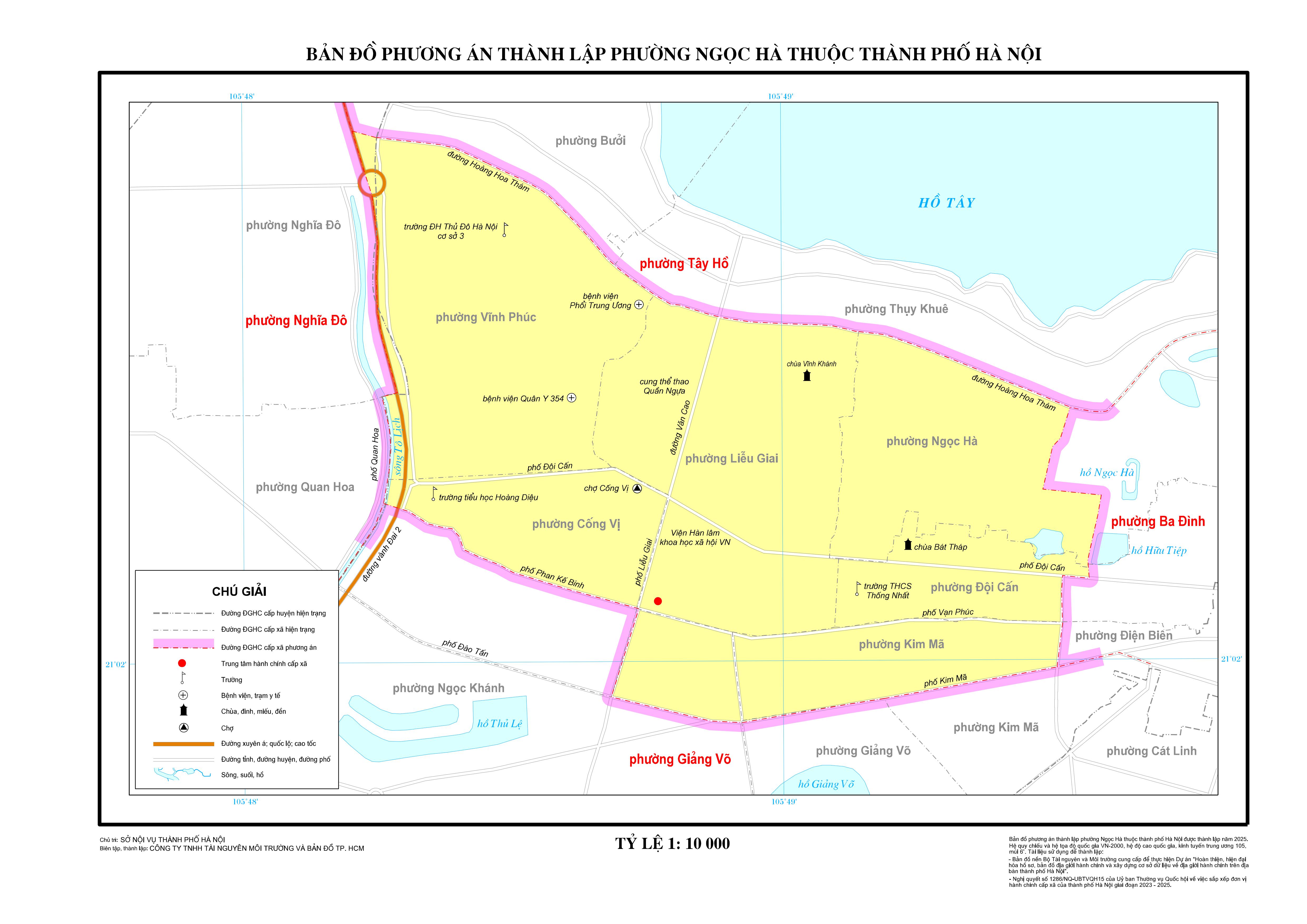 Bản đồ phường Ngọc Hà