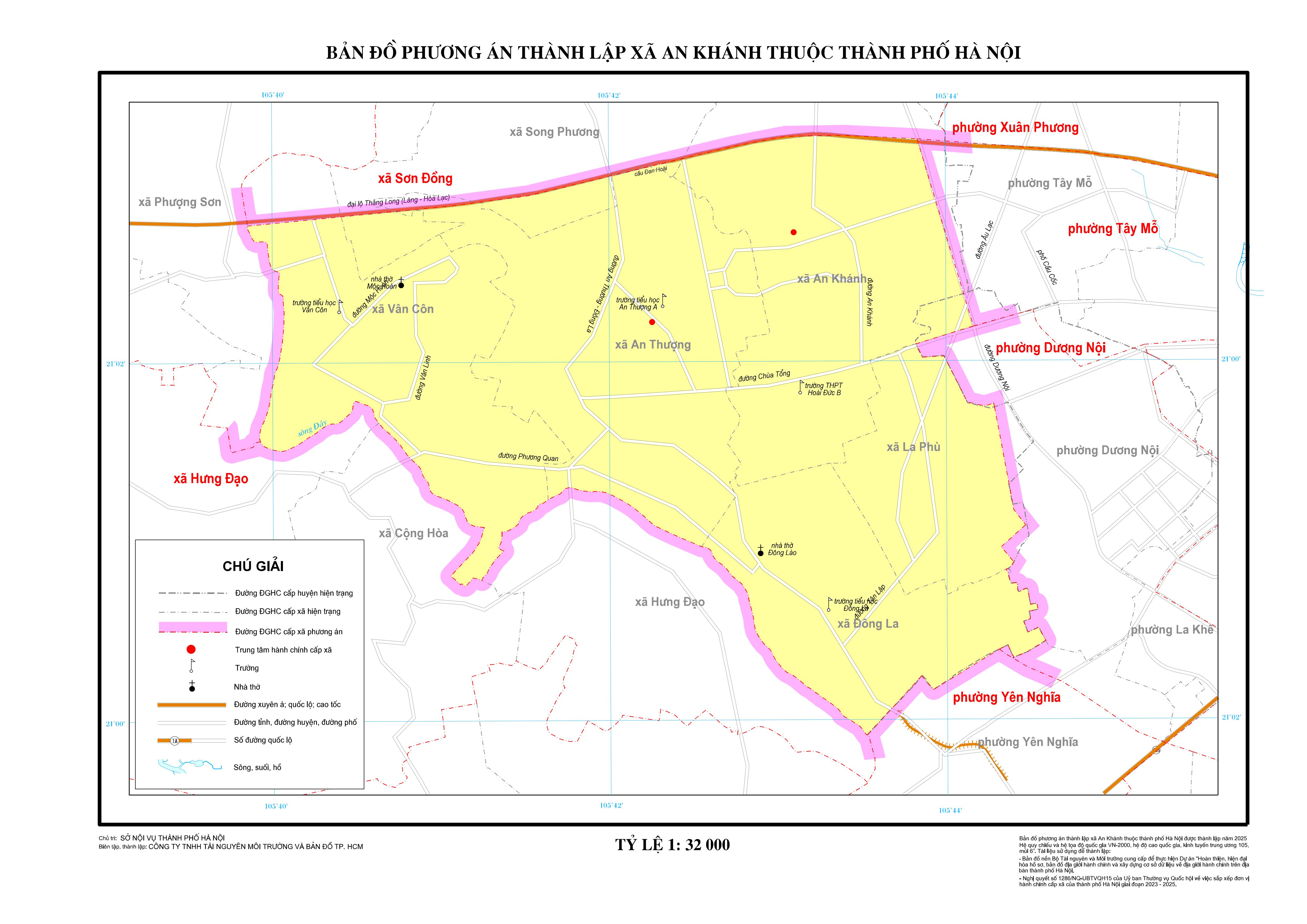 Bản đồ xã An Khánh