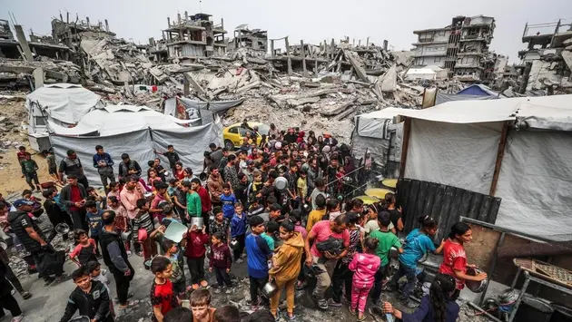 Israel cân nhắc lập vùng nhân đạo mới ở Nam Gaza