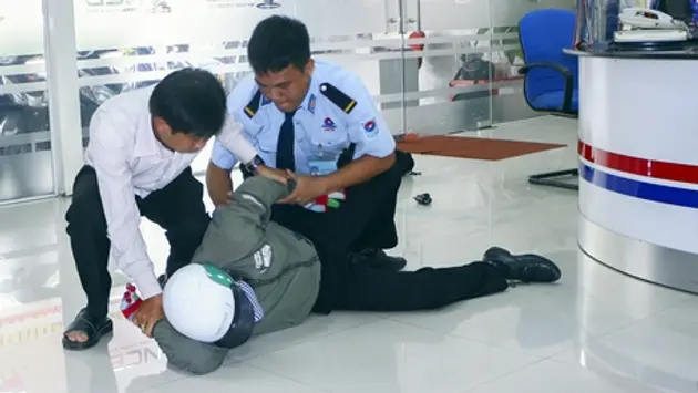 Trang bị kỹ năng phòng chống cướp cho các cơ sở kinh doanh