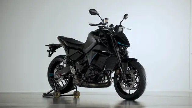 Mô tô địa hình MT-09 trang bị công nghệ hybrid